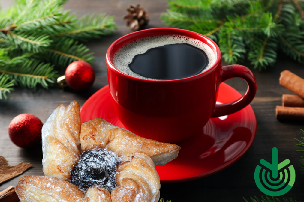 Jouluglögi- ja kahvitarjoilu toimistoillamme