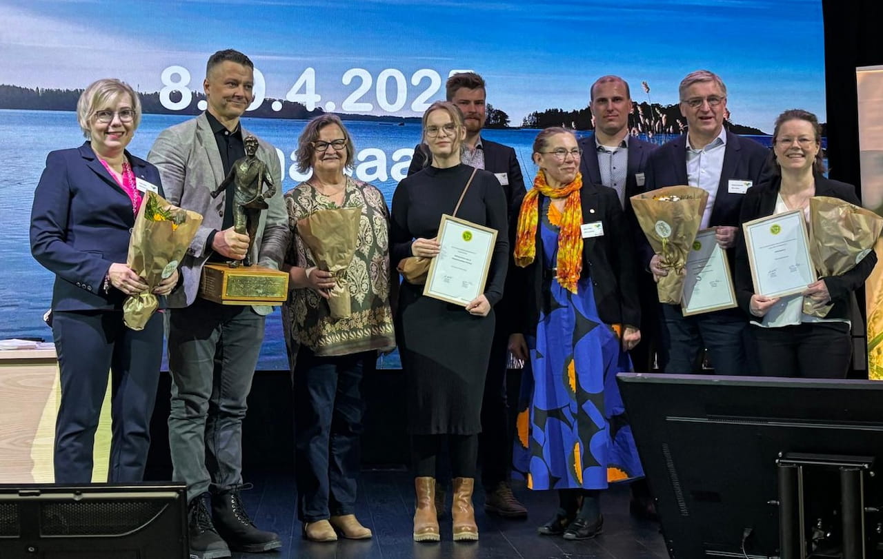Metsänhoitoyhdistys Etelä-Savo ja MTK Savonlinnan seutu valittiin Vuoden Helmeksi 2024
